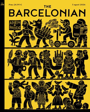 'Anem a Passeig', portada de The Barcelonian © Pau Masiques 