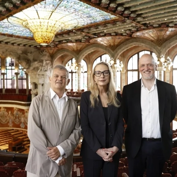 Katharina Wagner llega con la Orquestra del Festival de Bayreuth & Heras-Casado. ©Andreu Dalmau