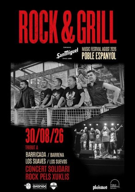 RockpelsXuklis, el concert solidari al Poble Espanyol RockpelsXuklis, el concert solidari al Poble Espanyol