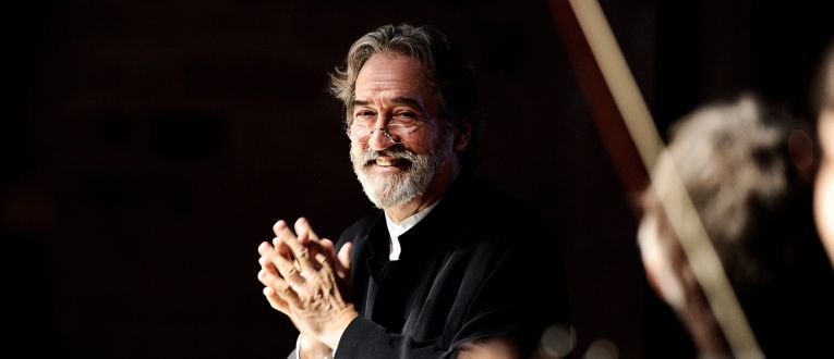 Jordi Savall en un concierto en L'Auditori Jordi Savall en un concierto en L'Auditori
