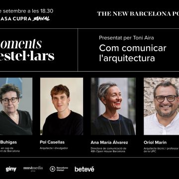 Moments Estel·lars · 14 de setembre · Com es comunica l'arquitectura