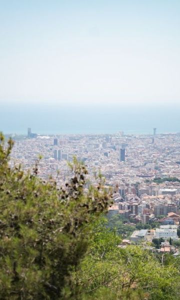 Vista de Barcelona desde el parque de Collserola © Ceci Fimia, Ajuntament de Barcelona Vista de Barcelona desde el parque de Collserola © Ceci Fimia, Ajuntament de Barcelona