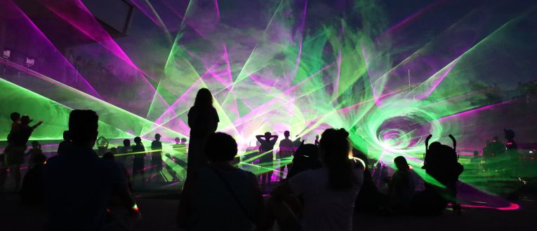 El espectáculo Laser Show vuelve al Tibidabo con un formato renovado y mejorado