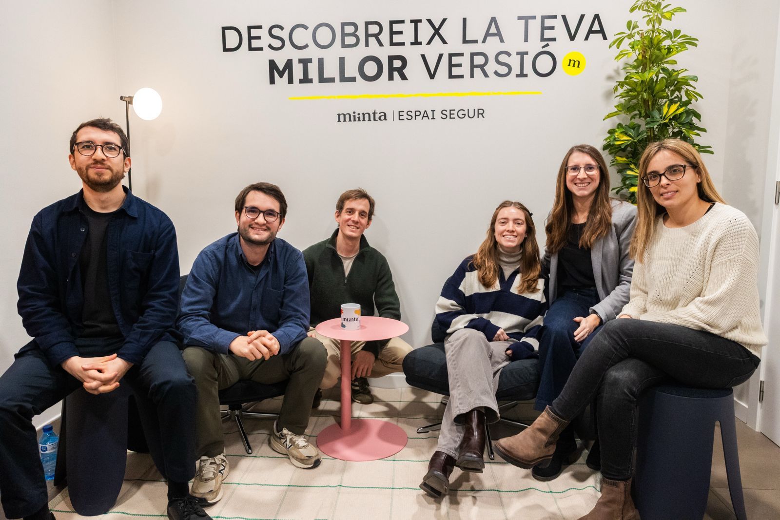 Miembros del equipo de Miinta.