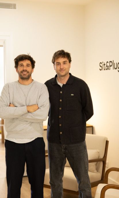 Jaume Iglesias y Ferran Ramírez, cofundadores de Sit&Plug.