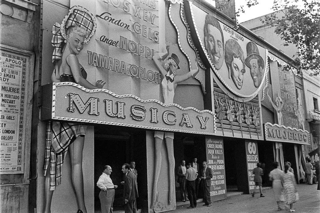 Imatge dels teatres de l'Avinguda Paral·lel Imatge dels teatres de l'Avinguda Paral·lel