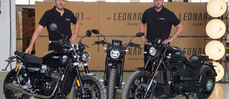 Marc y Jordi Llorens, fundadores de Leonart Motors. Marc y Jordi Llorens, fundadores de Leonart Motors.