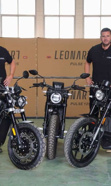 Marc y Jordi Llorens, fundadores de Leonart Motors. Marc y Jordi Llorens, fundadores de Leonart Motors.