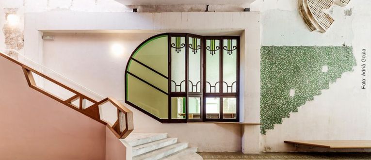 La Sala Beckett es el obrador de dramaturgia catalana. ©Adrià Goula