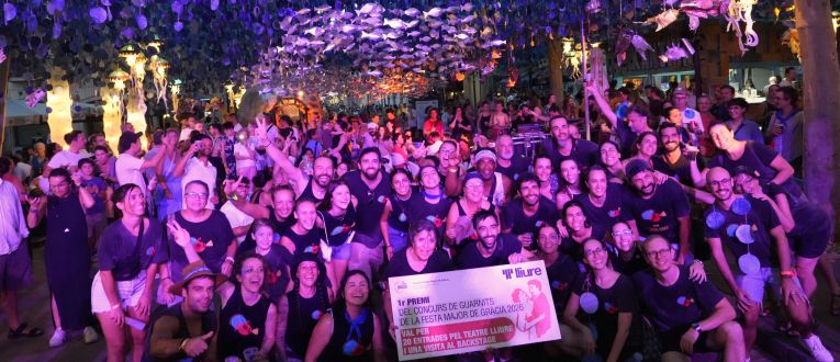 La plaça Rovira i Trias se ha llevado el primer premio. ©ACN