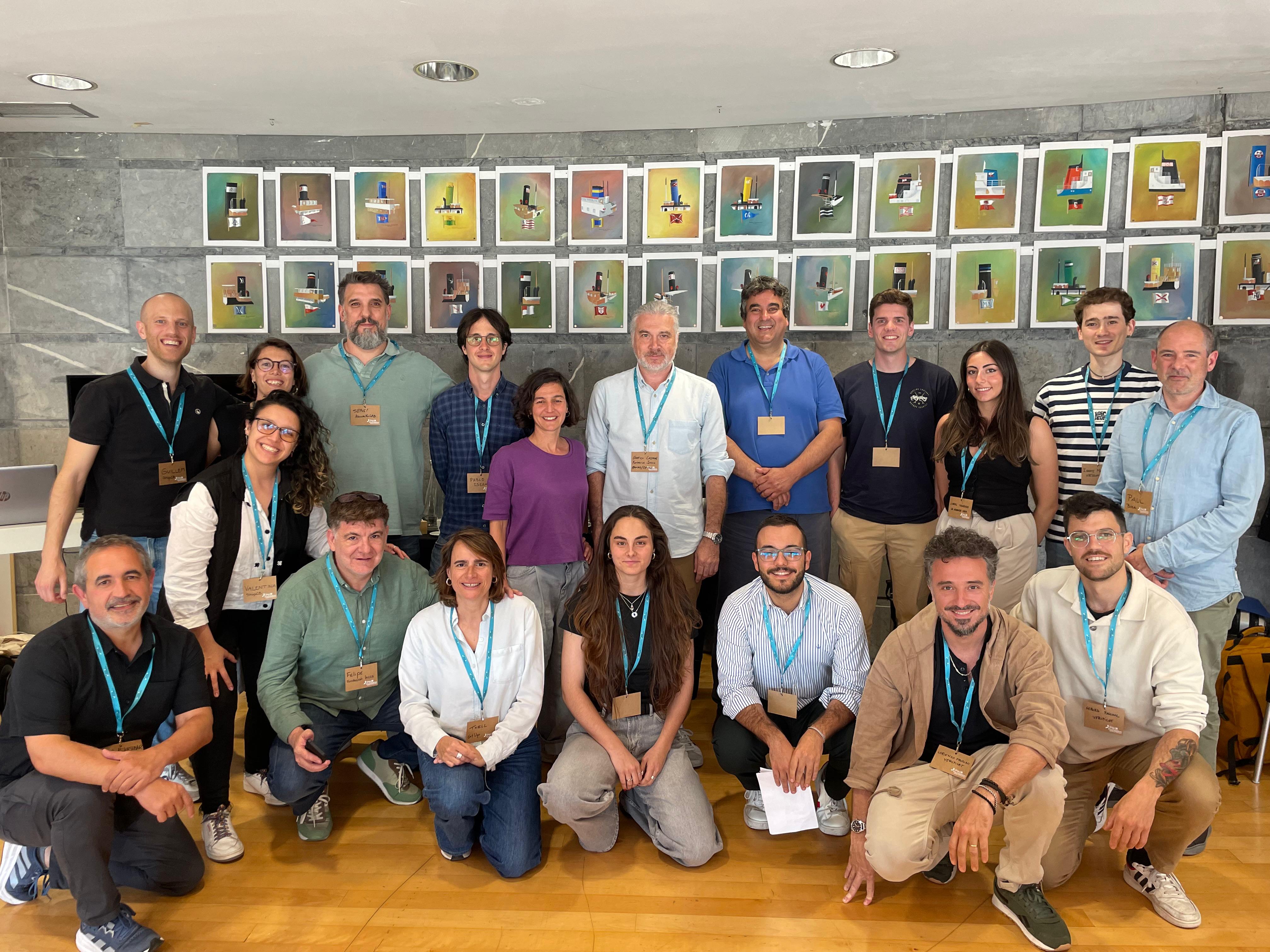 Participantes de la cuarta edición de Scale4Impact. Participantes de la cuarta edición de Scale4Impact.