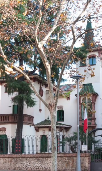 La Casa Muley Afid, en la Bonanova. © Ajuntament de Barcelona