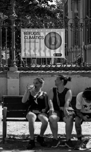 Refugis climàtics a la ciutat (c) Ajuntament de Barcelona Refugis climàtics a la ciutat (c) Ajuntament de Barcelona