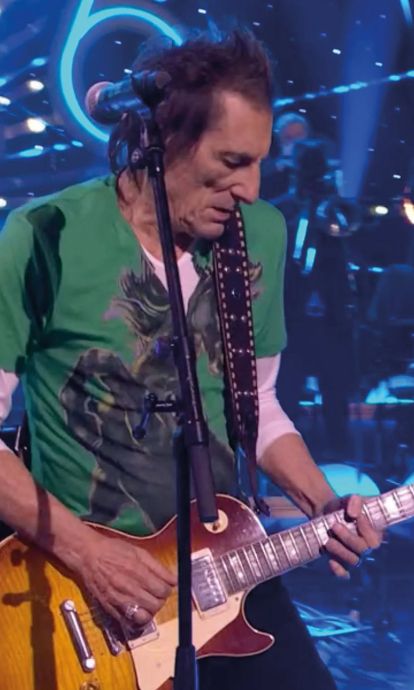 Ronnie Wood, guitarrista de The Rolling Stones, en solitario Ronnie Wood, guitarrista de The Rolling Stones, en solitario