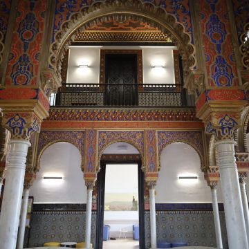 Interior de l'Alberg Barcelona Xanascat, per Anna Badia
