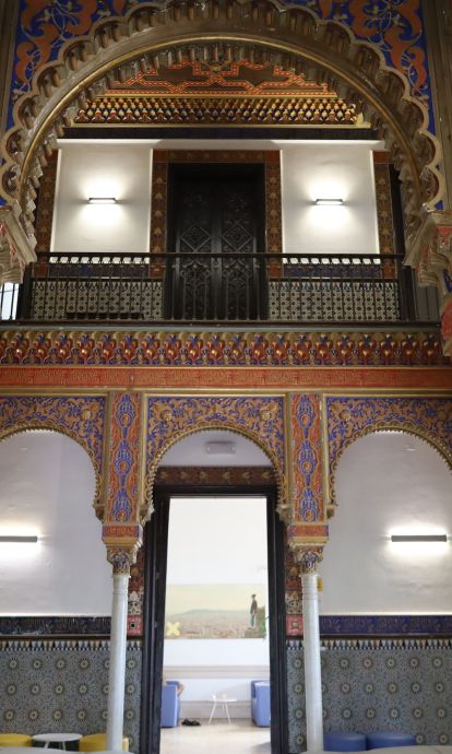 Interior del Alberg Xanascat de Barcelona. © Anna Badia