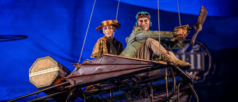 La fantasía 'steampunk' llega con 'KURIOS' del Cirque du Soleil. ©Xurde Margaride La fantasía 'steampunk' llega con 'KURIOS' del Cirque du Soleil. ©Xurde Margaride