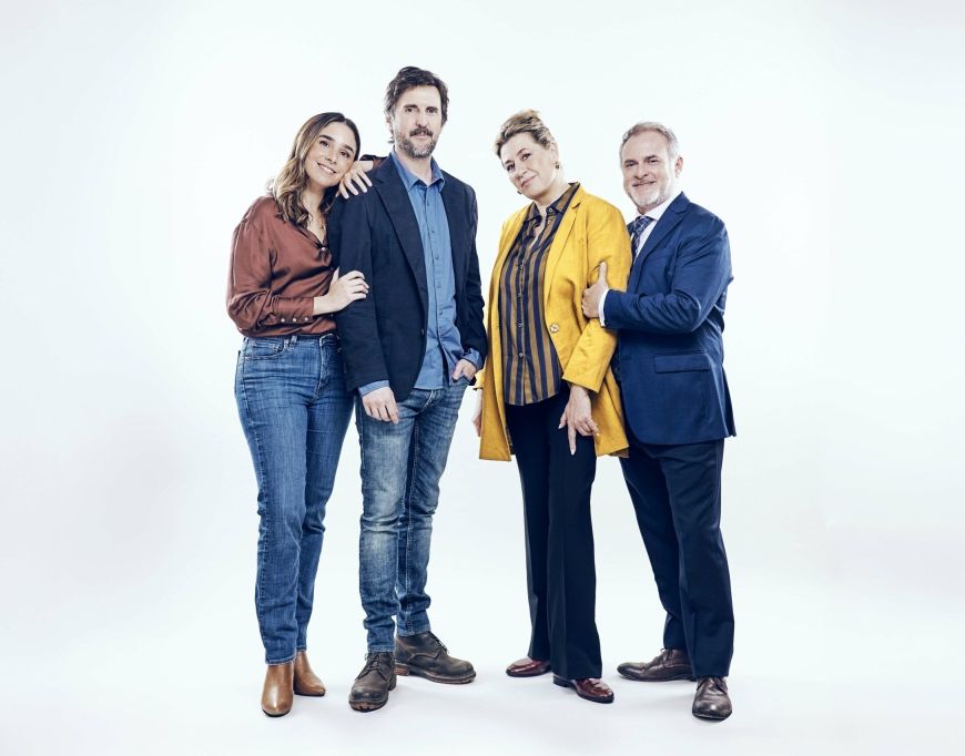 Candela Serrat, Julián López, Pepa Charro i Xavi Mira. © David Ruano Candela Serrat, Julián López, Pepa Charro i Xavi Mira. © David Ruano