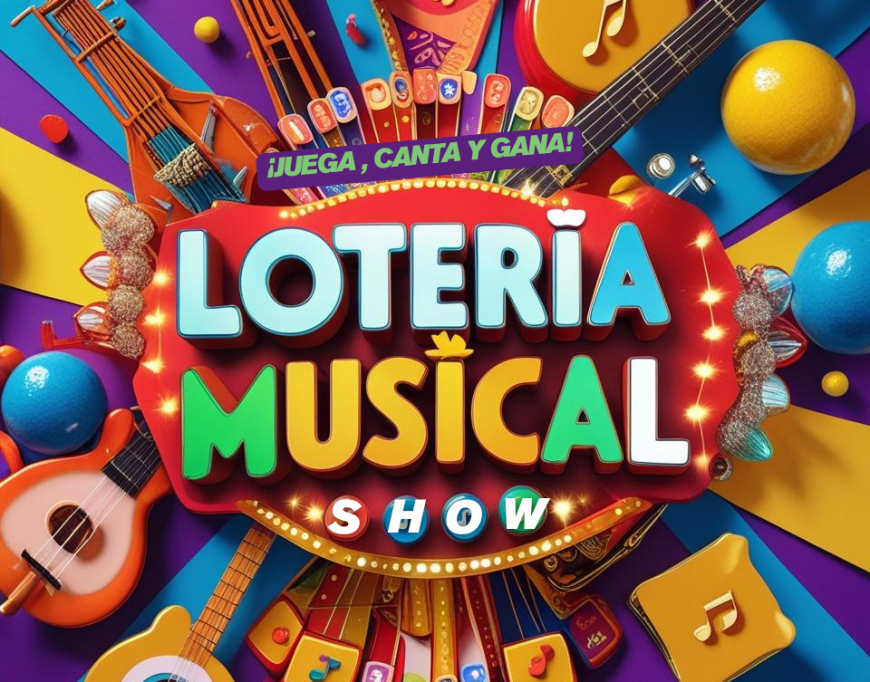 El cartell de la 'Lotería Musical', el show 