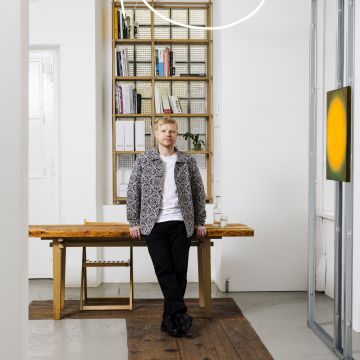 Nicolai Kalinowsky, owner and director of KALI Gallery. 