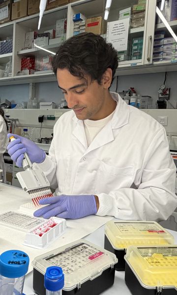 El equipo de Nuage Therapeutics en los laboratoris del Parc Científic de Barcelona. El equipo de Nuage Therapeutics en los laboratoris del Parc Científic de Barcelona.
