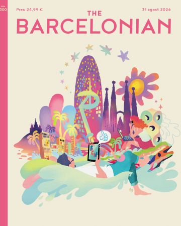 Portada de The Barcelonian 'Ctrl+Alt+Barcelona' © Ed Carosia