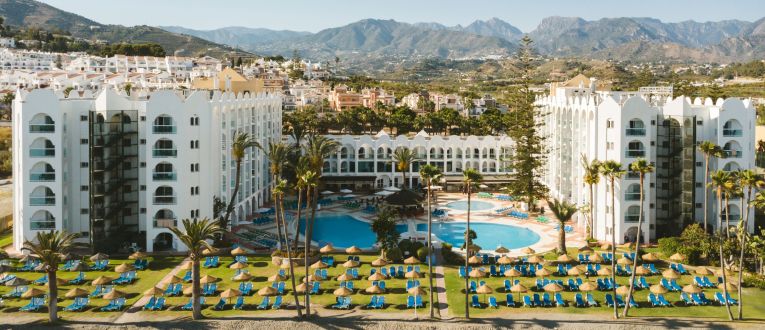 El hotel Ona Marinas de Nerja, en Málaga. © Ona Hotels & Apartments El hotel Ona Marinas de Nerja, en Málaga. © Ona Hotels & Apartments