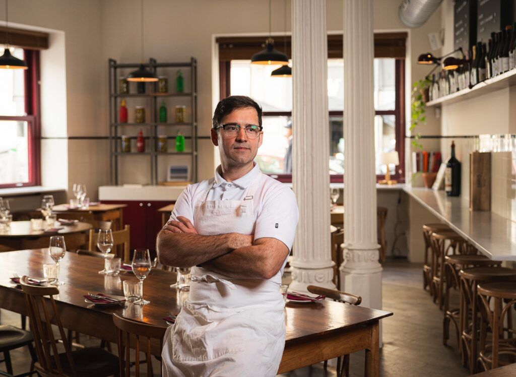 El chef Luis Cors, en el Bar La Esquina © Cedida El chef Luis Cors, en el Bar La Esquina © Cedida