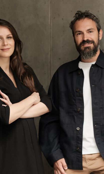 Annika von Mutius, fundadora de Empion, y Jordi Romero, CEO de Factorial  © Cedida