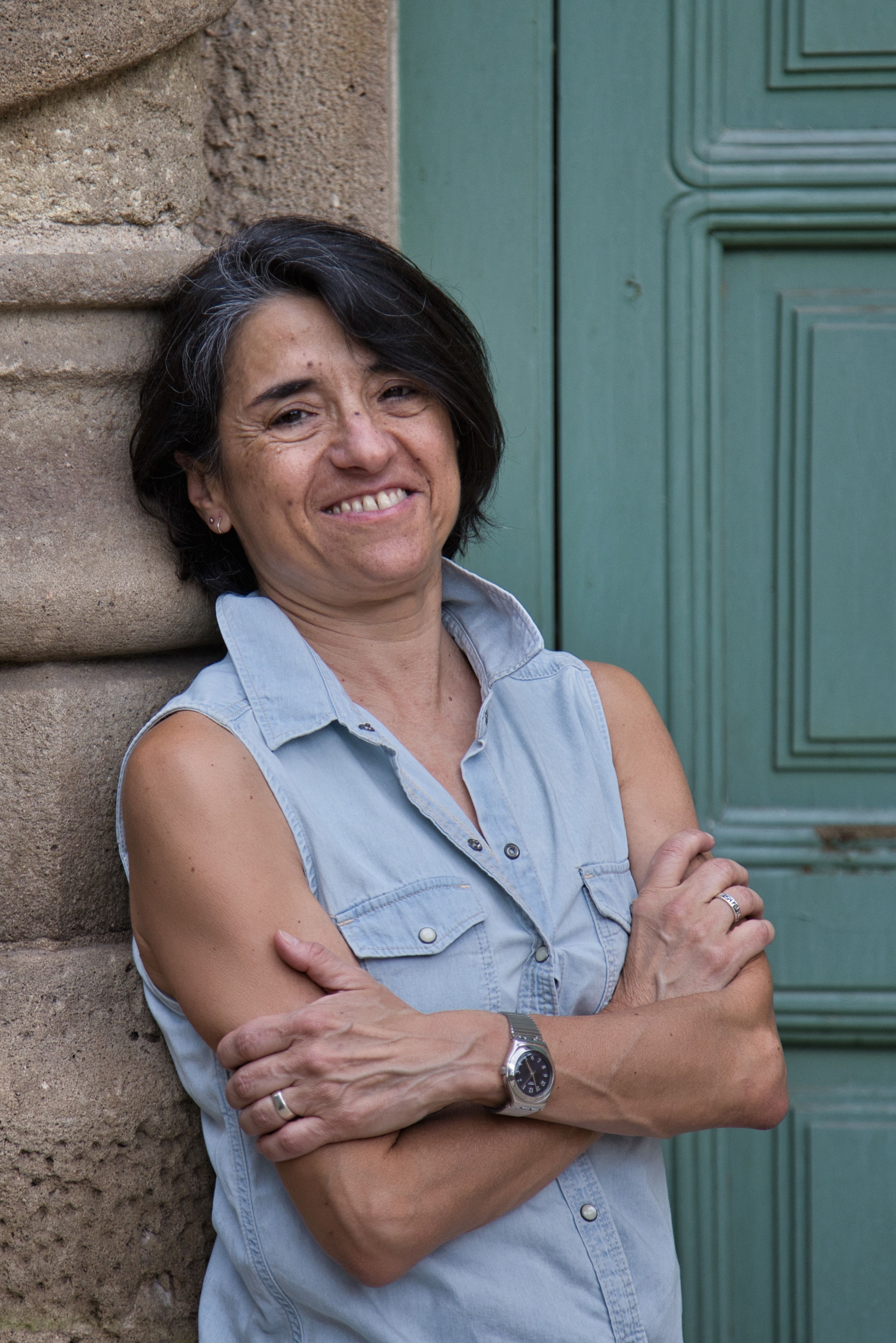 La periodista Laura Manzanera por Gustavo Manzanera
