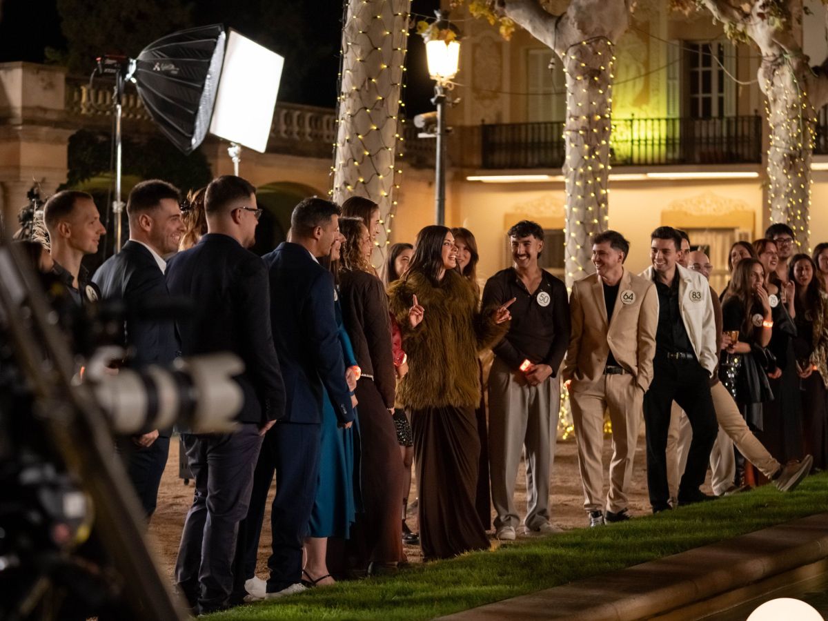 Rodatge de La Gran Cita, el dating show presentat per Dulceida i produït per Incís. 