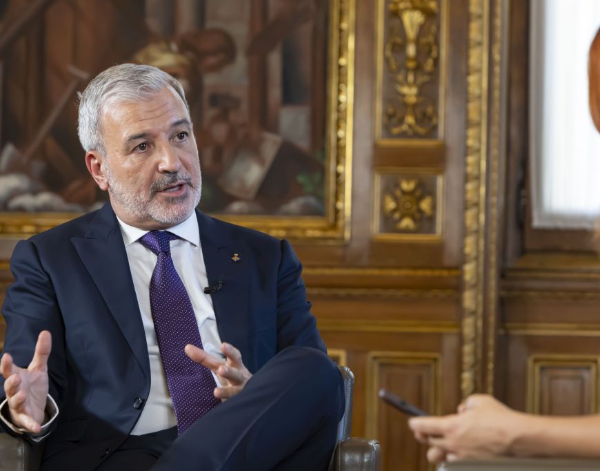 Entrevista a Jaume Collboni, alcalde de Barcelona © Marc Llibre