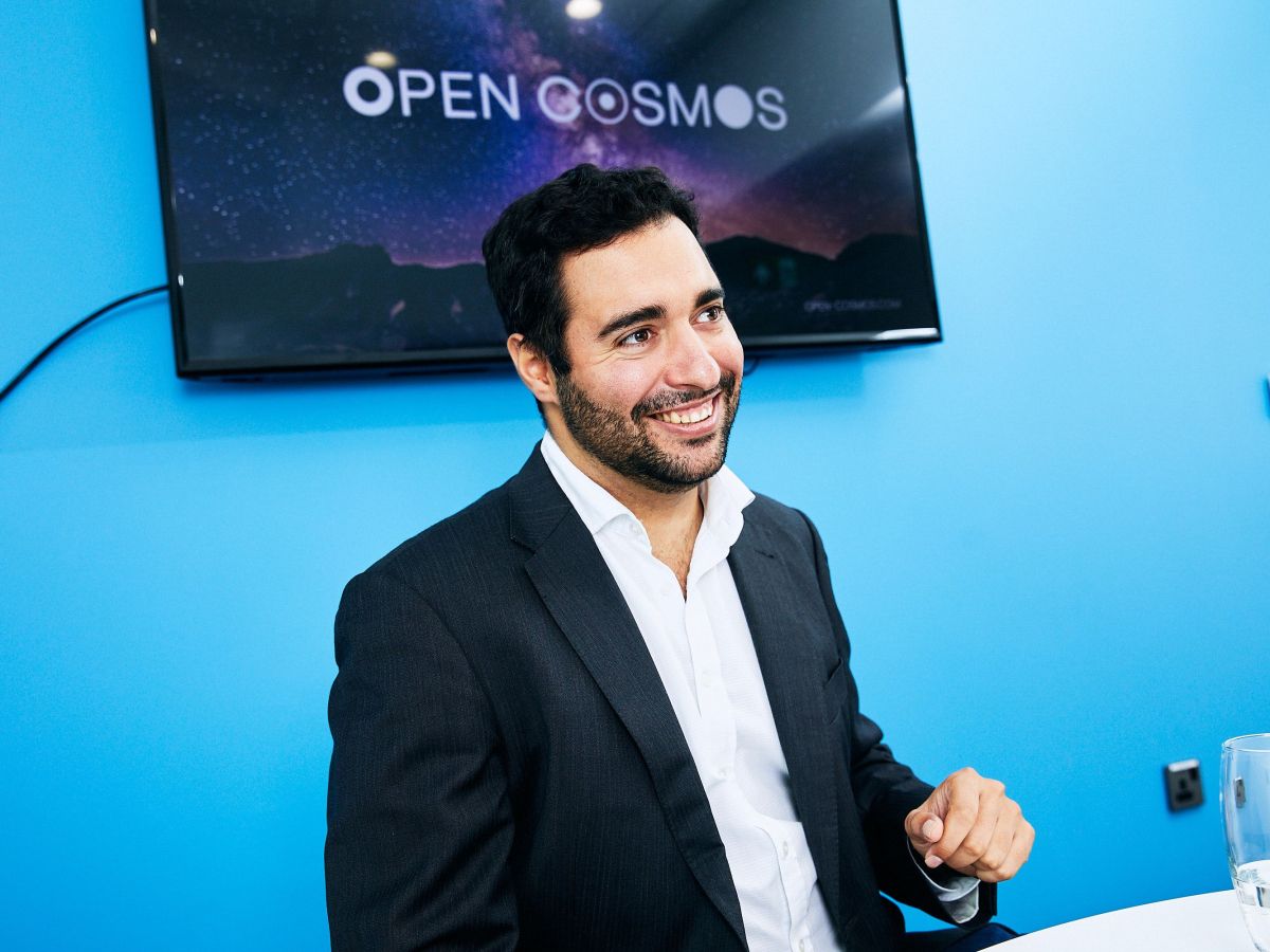 Rafel Jordà, fundador y CEO de Open Cosmos. Rafel Jordà, fundador y CEO de Open Cosmos.