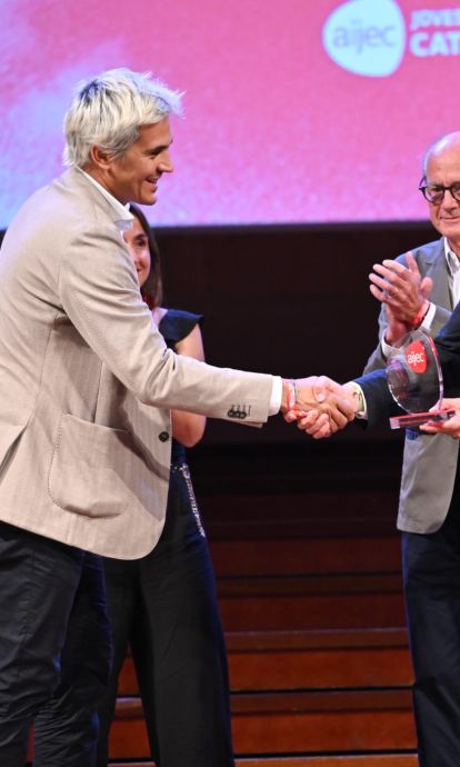 La AIJEC premia a Adrià Argemí como mejor joven empresario © Cedida La AIJEC premia a Adrià Argemí como mejor joven empresario © Cedida