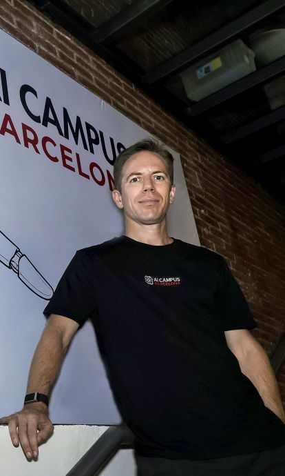 Vincent Jong, fundador de AI Campus Barcelona © AI Campus Barcelona Vincent Jong, fundador de AI Campus Barcelona © AI Campus Barcelona