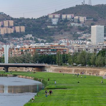 Vista de la ribera del río Besòs. © Àlex Losada Vista de la ribera del río Besòs. © Àlex Losada