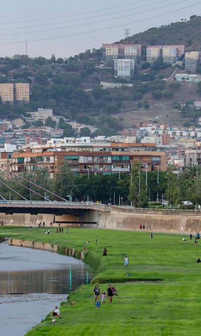 Vista de la ribera del río Besòs. © Àlex Losada Vista de la ribera del río Besòs. © Àlex Losada