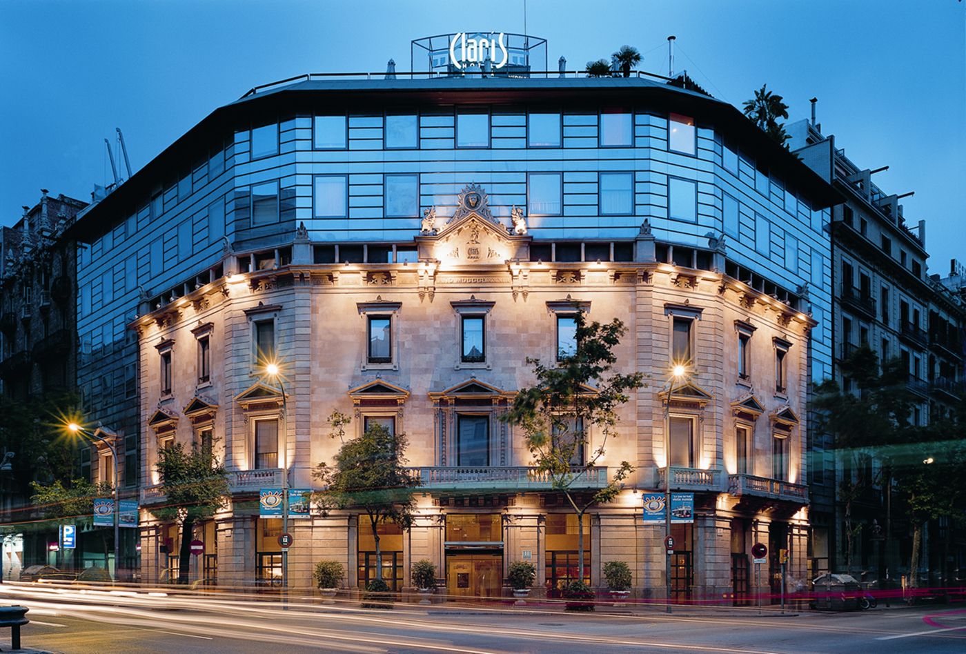 Façana de l'Hotel Claris © Cedida Façana de l'Hotel Claris © Cedida