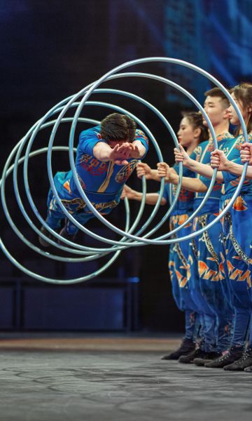 China National Acrobatic Troupe forma parte de la programación de este año China National Acrobatic Troupe forma parte de la programación de este año