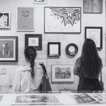 Exposición en la galería Mayoral durante la Barcelona Gallery Weekend. © Cecilia Díaz Betz