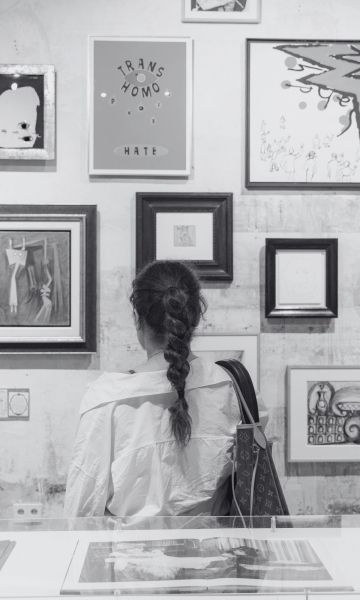 Exposición en la galería Mayoral durante la Barcelona Gallery Weekend. © Cecilia Díaz Betz