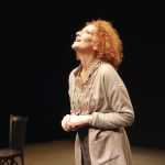 Clara Sanchis se pone bajo la piel de Virginia Woolf. ©Masescena 