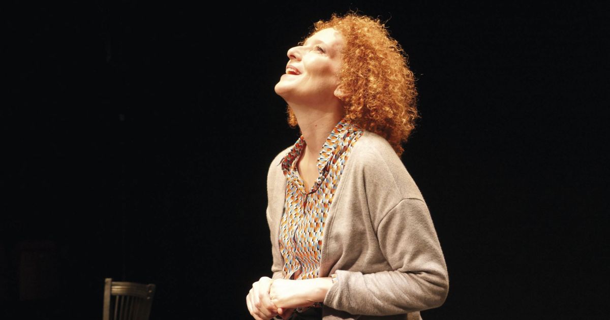 Clara Sanchis se pone bajo la piel de Virginia Woolf. ©Masescena 
