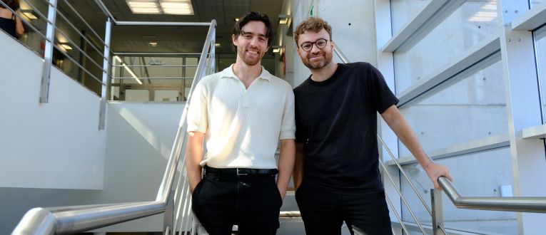 Caelan Anderson y Alex Ward, fundadores de Tolemy Bio © Cedida Caelan Anderson y Alex Ward, fundadores de Tolemy Bio © Cedida