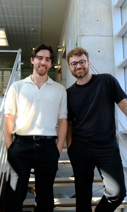 Caelan Anderson y Alex Ward, fundadores de Tolemy Bio © Cedida Caelan Anderson y Alex Ward, fundadores de Tolemy Bio © Cedida