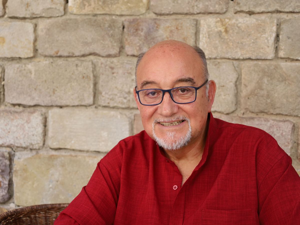 Robert Cristóbal, president de l'Arca de Noè, on se'l coneix com a Elefant.