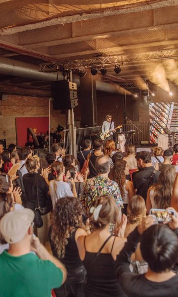 La Antigua Fábrica Estrella Damm ha sido el escenario de doce conciertos de las Fiestas de La Mercè. © Gemma Martz La Antigua Fábrica Estrella Damm ha sido el escenario de doce conciertos de las Fiestas de La Mercè. © Gemma Martz