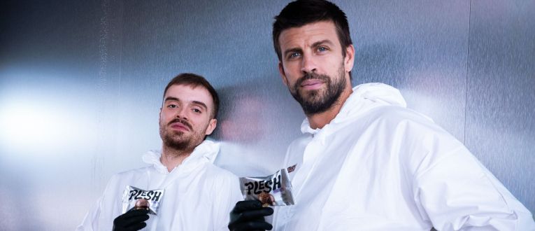 Ibai Llanos y Gerard Piqué, nuevos fundadores de Plesh © Plesh Ibai Llanos y Gerard Piqué, nuevos fundadores de Plesh © Plesh