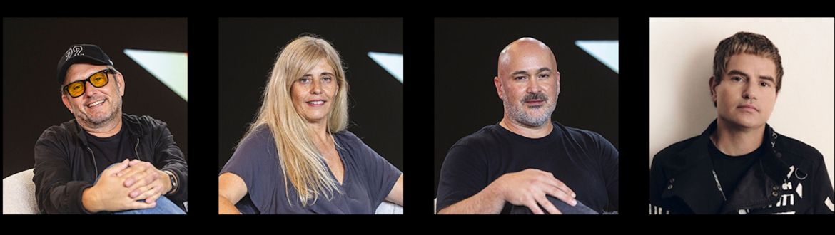 Traducción al castellano La sesión reunirá a Uri Altell, propietario y director general del festival; Astrid Rousse, directora de In-Edit; Toni Querol, director artístico del festival; y Marc Gili, líder y cantante de Dorian. Traducción al castellano La sesión reunirá a Uri Altell, propietario y director general del festival; Astrid Rousse, directora de In-Edit; Toni Querol, director artístico del festival; y Marc Gili, líder y cantante de Dorian.