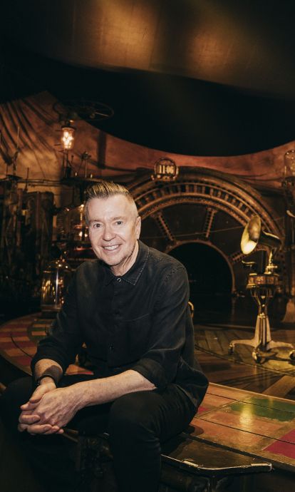 El director artístico de 'KURIOS: Gabinete de curiosidades', el espectáculo del Cirque du Soleil. © Marina M. Luna El director artístico de 'KURIOS: Gabinete de curiosidades', el espectáculo del Cirque du Soleil. © Marina M. Luna